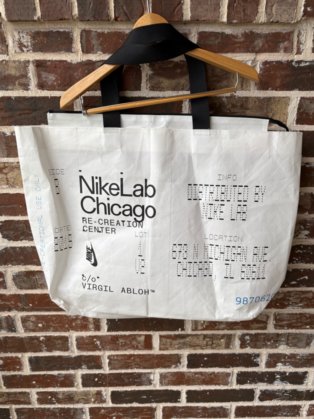 OFF-WHITE Nike Lab Chicago Virgil Abloh Limited Time Bag - Picture 5 of 13